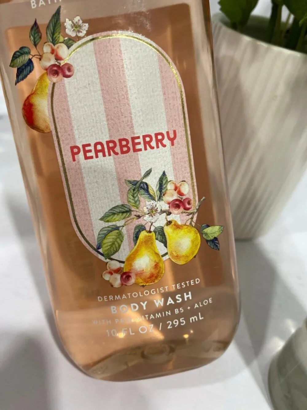 “Pearberry” Bath & Body Works NEW 3-Pc Full Size Set